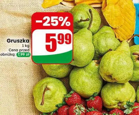 Gruszka promocja w Dino