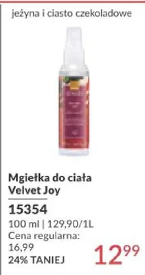 Mgiełka do ciała Velvet Joy promocja w AVON