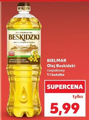 Olej Beskidzki rzepakowy promocja w Kaufland