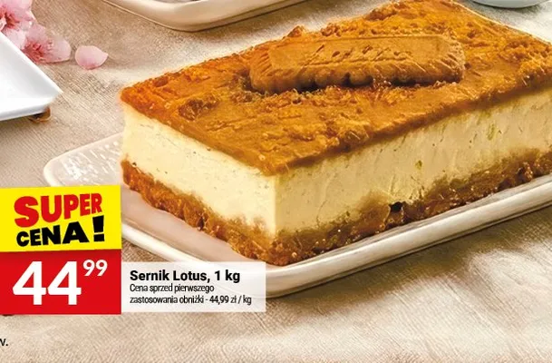 Sernik Lotus promocja w Twój Market