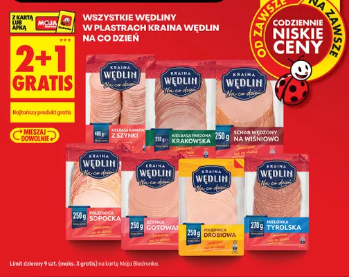 Polędwica drobiowa Kraina Wędlin promocja w Biedronka