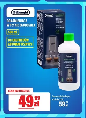Odkamieniacz w płynie DeLonghi EcoDecalk promocja w RTV EURO AGD