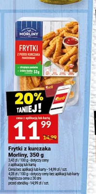 Frytki z kurczaka Morliny promocja w Twój Market