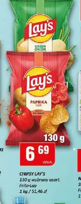 Chipsy Lay's Green Onion promocja w Chorten