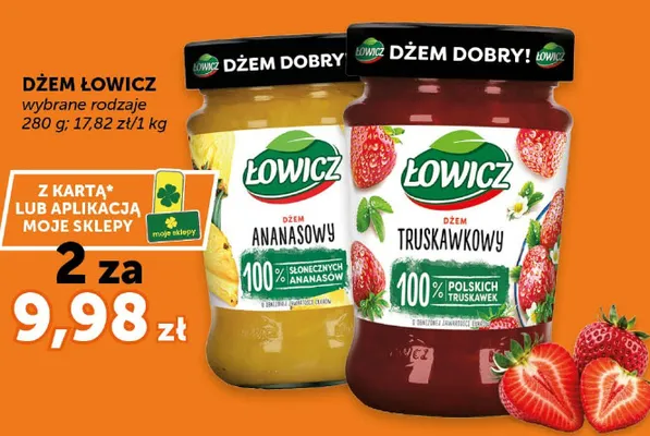Dżem ananasowy promocja w Euro Sklep
