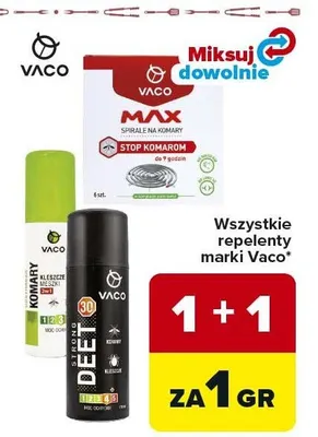 Spirale na komary Max Vaco promocja w Carrefour