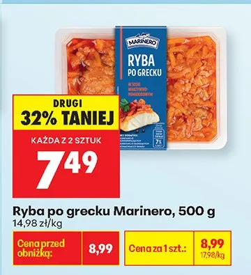 Ryba po grecku promocja w Biedronka