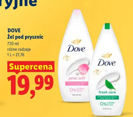 Żel pod prysznic promocja w Lidl