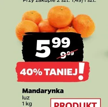 Mandarynka promocja w Netto