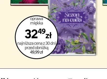 Książka Sezon na cuda Magdalena Kordel oprawa miękka promocja w Empik