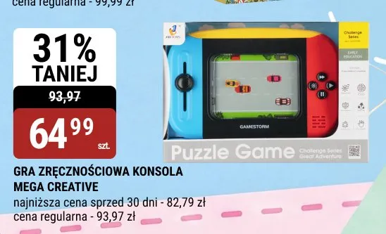 Gra zręcznościowa konsola Mega Creative promocja w bi1