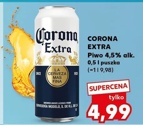 Piwo Extra promocja w Kaufland