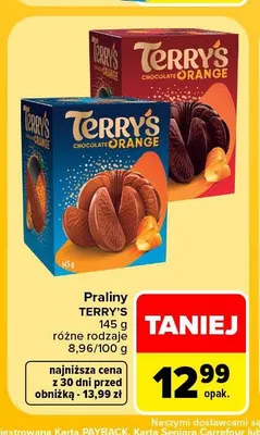 Praliny Terry's promocja w Carrefour Market