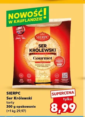 Ser Królewski Sierpc tarty promocja w Kaufland