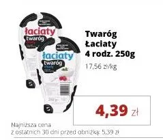 Twaróg Łaciate tłusty promocja w Torimpex Toruńska Sieć Sklepów Spożywczych