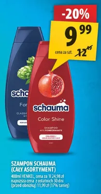 Szampon Schauma promocja w Arhelan