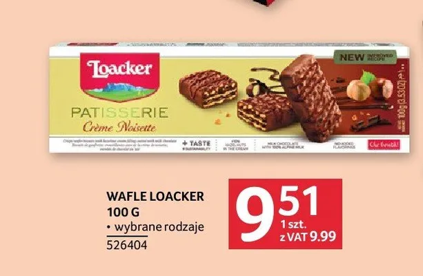 Wafle Loacker Patisserie promocja w Selgros