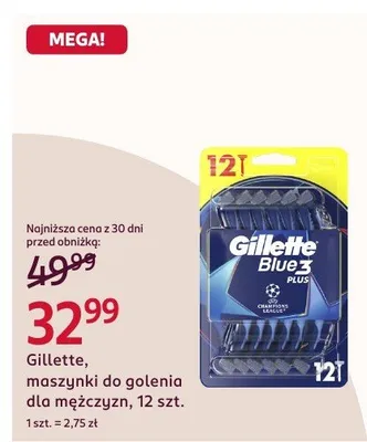 Maszynki do golenia dla mężczyzn promocja w Rossmann