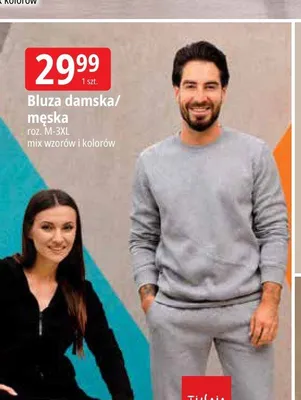 Bluza męska Tissaia promocja w Leclerc