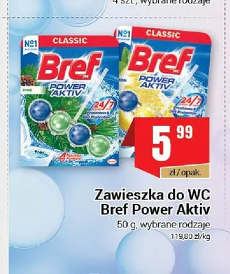 Zawieszka do WC Bref Power Aktiv Ocean promocja w Premium Nasz Sklep