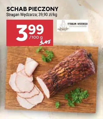 Schab pieczony Stragan Wędzarza promocja w Stokrotka