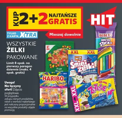Żelki Śmiejżelki Mlekoduszki nimm2 promocja w Kaufland