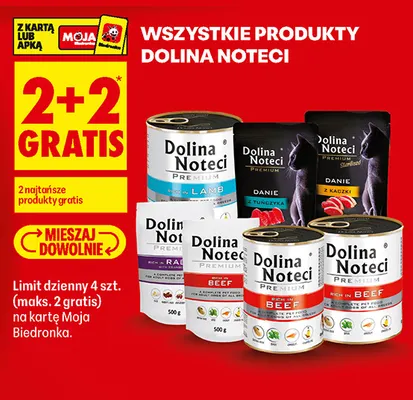 Karma dla kota Dolina Noteci Premium danie z tuńczyka promocja w Biedronka