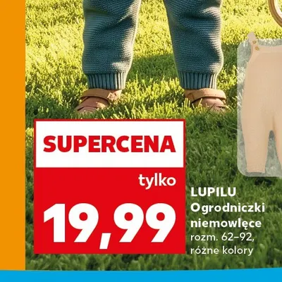 Ogrodniczki niemowlęce rozm. 62-92 Lupilu promocja w Kaufland