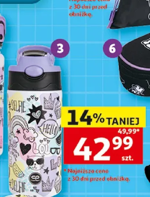 Bidon metalowy Coolpack promocja w Auchan
