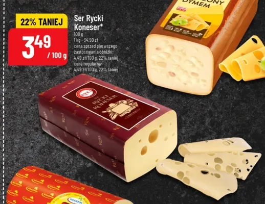 Ser Rycki Koneser Ryki promocja w POLOmarket