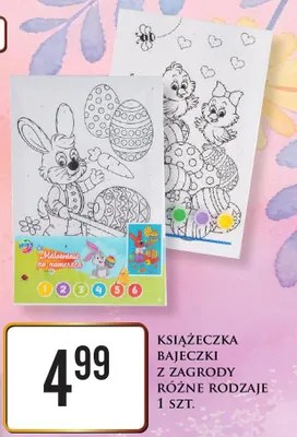 Książeczka bajeczki z zagrody różne rodzaje promocja w Dino