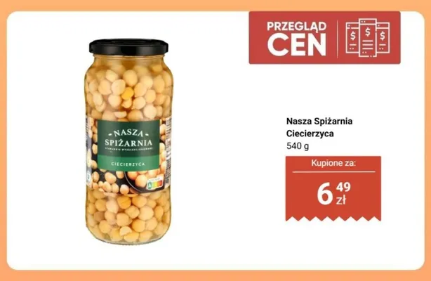 Ciecierzyca Nasza Spiżarnia promocja w Biedronka