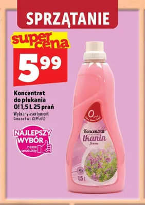 Koncentrat do płukania tkanin O! Flowers promocja w TOPAZ