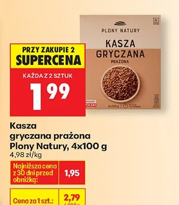 Kasza gryczana prażona promocja w Biedronka