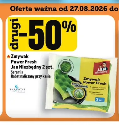 Zmywak Power Fresh Jan Niezbędny promocja w TOPAZ