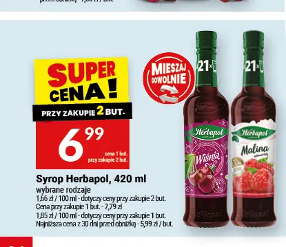 Syrop Herbapol promocja w Twój Market