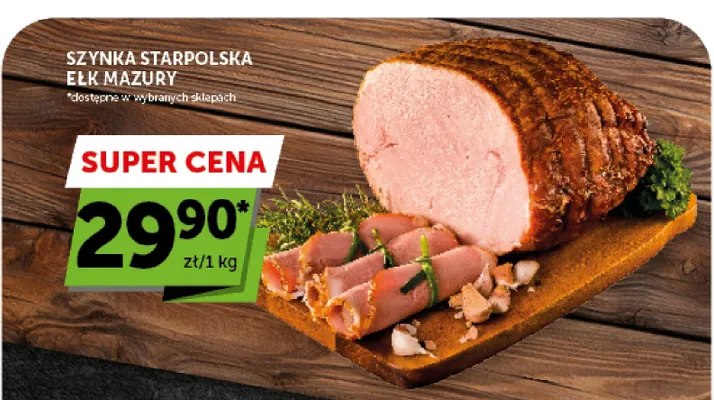 Szynka Starpolska Ełk Mazury promocja w Euro Sklep