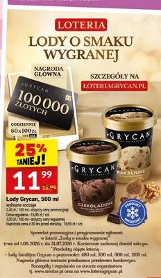 Lody Grycan promocja w Twój Market