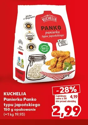 Panierka Panko typu japońskiego Kuchelia promocja w Kaufland