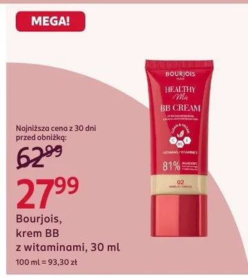Krem BB z witaminami promocja w Rossmann