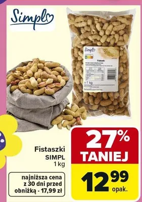 Fistaszki promocja w Carrefour Market