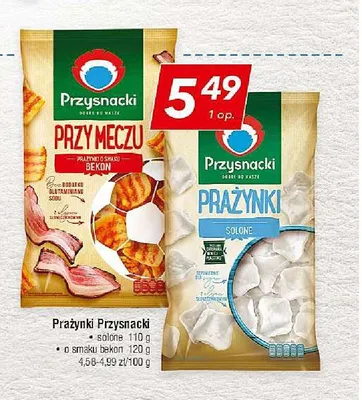 Prażynki Przysnacki solone promocja w LEWIATAN