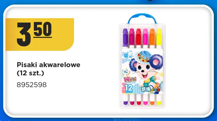 Pisaki akwarelowe promocja w MR. DIY