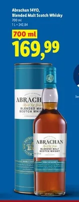 Whisky Abrachan 14YO Blended Malt Scotch promocja w Lidl