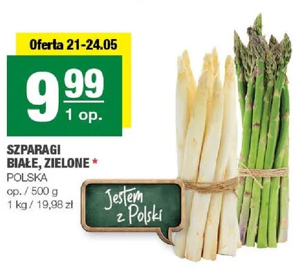 Szparagi białe polskie promocja w SPAR