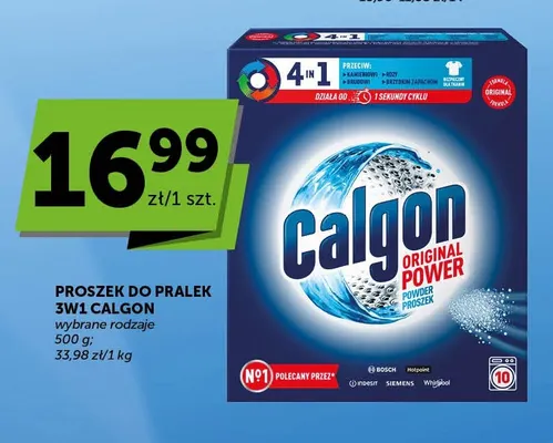Proszek do pralek 3w1 Calgon promocja w ABC