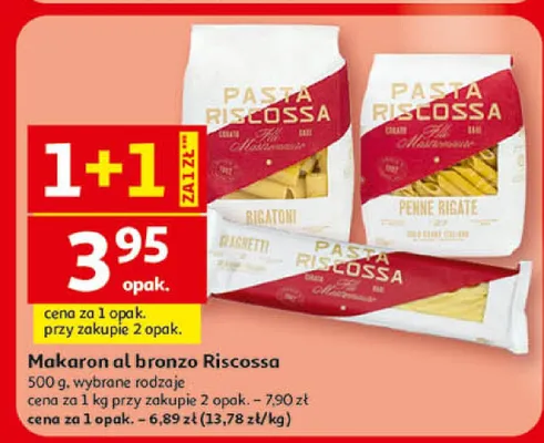 Makaron al bronzo Riscossa promocja w Auchan
