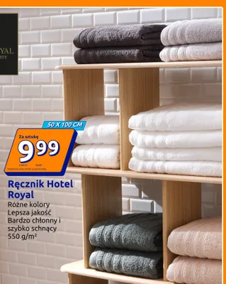 Ręcznik Hotel Royal 50x100 cm promocja w Action