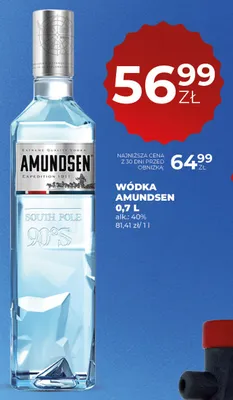 Wódka Amundsen 40% promocja w Duży Ben