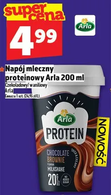 Napój mleczny proteinowy 200ml promocja w TOPAZ